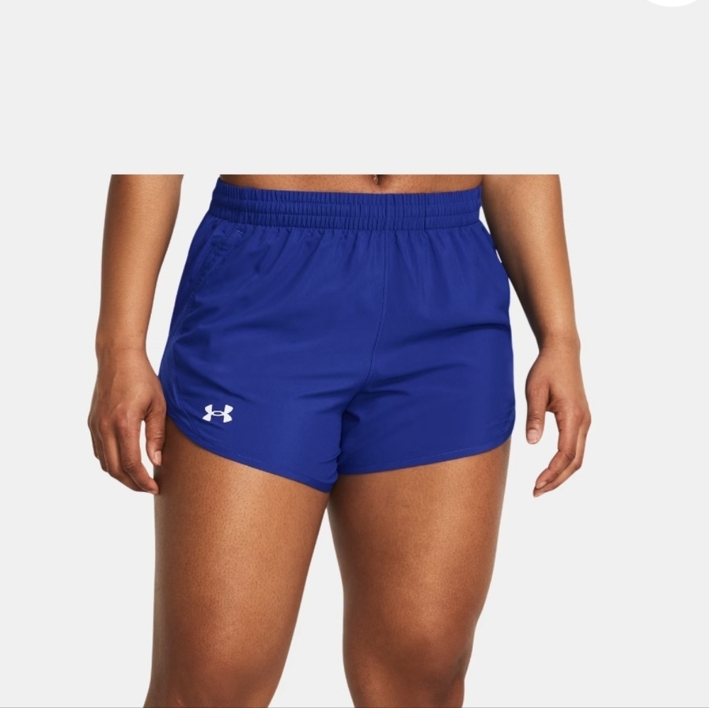 Under Armour Women's Blue Athletic Shorts - Picture 8 of 13